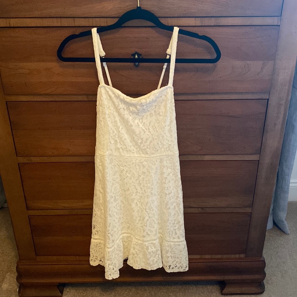 Hollister White Dress